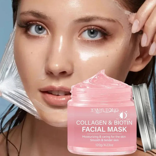 Velnoria Care™ BioCollagen Overnight Peel Mask nourishing overnight treatment for radiant hydrated skin