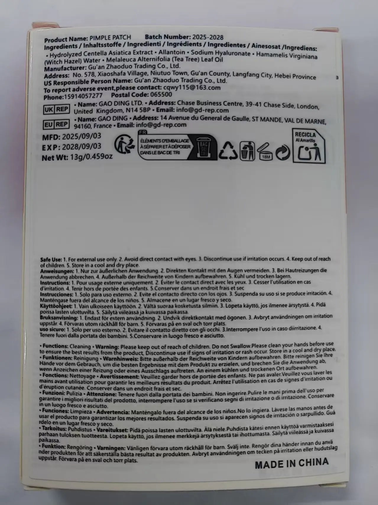 Microneedle Acne Patches™
